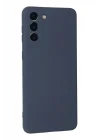 Mey İthalat®  Samsung Galaxy S21 Plus Kılıf Nano içi Kadife Silikon - Gri