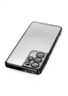 Mey İthalat®  Samsung Galaxy S21 Ultra Kılıf  Lensli Silikon - Siyah