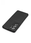 Mey İthalat®  Samsung Galaxy S21 Ultra Kılıf Loop Deri Silikon - Siyah