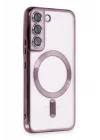 Mey İthalat®  Samsung Galaxy S22 Kılıf Kross Magneticsafe Kapak - Mor