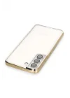 Mey İthalat®  Samsung Galaxy S22 Kılıf  Lensli Silikon - Gold