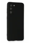 Mey İthalat®  Samsung Galaxy S22 Plus Kılıf First Silikon - Siyah