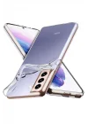 Mey İthalat®  Samsung Galaxy S22 Plus Kılıf Lüx Şeffaf Silikon