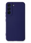 Mey İthalat®  Samsung Galaxy S22 Plus Kılıf Nano içi Kadife Silikon - Mor