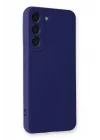 Mey İthalat®  Samsung Galaxy S22 Plus Kılıf Nano içi Kadife Silikon - Mor