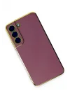Mey İthalat®  Samsung Galaxy S22 Plus Kılıf Volet Silikon - Kırmızı