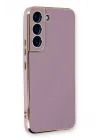 Mey İthalat®  Samsung Galaxy S22 Plus Kılıf Volet Silikon - Mor