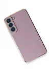 Mey İthalat®  Samsung Galaxy S22 Plus Kılıf Volet Silikon - Mor