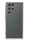 Mey İthalat®  Samsung Galaxy S22 Ultra Kılıf  Lensli Silikon - Gümüş