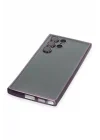 Mey İthalat®  Samsung Galaxy S22 Ultra Kılıf  Lensli Silikon - Mor