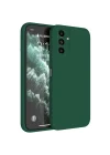 Mey İthalat®  Samsung Galaxy S23 FE Kılıf First Silikon - Koyu Yeşil