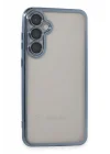 Mey İthalat®  Samsung Galaxy S23 FE Kılıf  Lensli Silikon - Açık Mavi