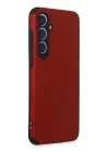 Mey İthalat®  Samsung Galaxy S23 FE Kılıf Loop Deri Silikon - Kırmızı