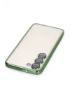 Mey İthalat®  Samsung Galaxy S23 Kılıf  Lensli Silikon - Yeşil