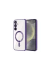 Mey İthalat®  Samsung Galaxy S23 Plus Kılıf Kross Magneticsafe Kapak - Mor