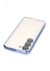 Mey İthalat®  Samsung Galaxy S23 Plus Kılıf  Lensli Silikon - Açık Mavi