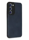 Mey İthalat®  Samsung Galaxy S23 Plus Kılıf Loop Deri Silikon - Lacivert