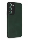 Mey İthalat®  Samsung Galaxy S23 Plus Kılıf Loop Deri Silikon - Yeşil