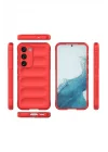 Mey İthalat®  Samsung Galaxy S23 Plus Kılıf Optimum Silikon - Kırmızı