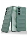 Mey İthalat®  Samsung Galaxy S23 Plus Kılıf Optimum Silikon - Koyu Yeşil