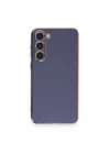 Mey İthalat®  Samsung Galaxy S23 Plus Kılıf Volet Silikon - Mavi