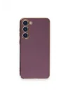 Mey İthalat®  Samsung Galaxy S23 Plus Kılıf Volet Silikon - Mor