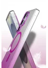 Mey İthalat®  Samsung Galaxy S23 Ultra Glossy Magsafe Kapak - Siyah