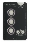Mey İthalat®  Samsung Galaxy S24 Bilvis Titan Kamera Lens - Derin Mor