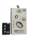 Mey İthalat®  Samsung Galaxy S24 Bilvis Titan Kamera Lens - Siyah