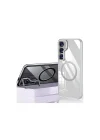 Mey İthalat®  Samsung Galaxy S24 Crystal Magsafe Kapak - Şeffaf