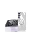 Mey İthalat®  Samsung Galaxy S24 Crystal Magsafe Kapak - Şeffaf