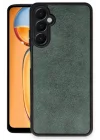 Mey İthalat®  Samsung Galaxy S24 FE Kılıf Aras Deri Kapak - Koyu Yeşil