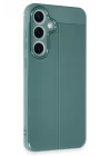 Mey İthalat®  Samsung Galaxy S24 FE Kılıf Auto Focus Kapak - Koyu Yeşil
