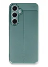 Mey İthalat®  Samsung Galaxy S24 FE Kılıf Auto Focus Kapak - Koyu Yeşil