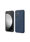Mey İthalat®  Samsung Galaxy S24 FE Kılıf First Silikon - Lacivert