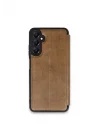 Mey İthalat®  Samsung Galaxy S24 FE Kılıf Flip Cover - Taba