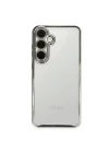 Mey İthalat®  Samsung Galaxy S24 FE Kılıf  Lensli Silikon - Gümüş