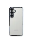 Mey İthalat®  Samsung Galaxy S24 FE Kılıf  Lensli Silikon - Lacivert
