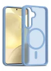 Mey İthalat®  Samsung Galaxy S24 Jota Magsafe Kapak - Açık Mavi