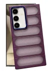 Mey İthalat®  Samsung Galaxy S24 Kılıf Airmax Silikon Kapak - Derin Mor