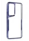 Mey İthalat®  Samsung Galaxy S24 Kılıf Boyi Silikon Kapak - Lacivert