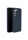 Mey İthalat®  Samsung Galaxy S24 Kılıf First Silikon - Lacivert