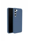 Mey İthalat®  Samsung Galaxy S24 Kılıf First Silikon - Mavi