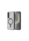 Mey İthalat®  Samsung Galaxy S24 Kılıf Kross Magneticsafe Kapak - Siyah