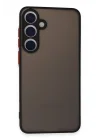 Mey İthalat®  Samsung Galaxy S24 Kılıf Montreal Silikon Kapak - Siyah