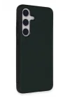 Mey İthalat®  Samsung Galaxy S24 Kılıf Taft Kapak - Koyu Yeşil