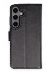 Mey İthalat®  Samsung Galaxy S24 Kılıf Trend S Plus Kapaklı Kılıf - Siyah