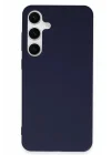 Mey İthalat®  Samsung Galaxy S24 Plus Kılıf First Silikon - Lacivert
