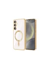 Mey İthalat®  Samsung Galaxy S24 Plus Kılıf Kross Magneticsafe Kapak - Gold