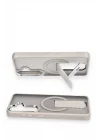 Mey İthalat®  Samsung Galaxy S24 Tork Magsafe Standlı Kapak - Derin Mor